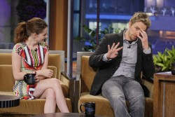 Kristen Stewart Leggy on The Tonight Show with Jay Leno iGoCeleb