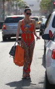Olivia Munn - Shopping on Rodeo Drive in Beverly Hills - April 3, 2013