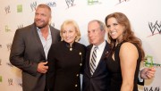 Stephanie McMahon (with other WWE stars) @ Superstars for Sandy Relief in New York - 4/4/13