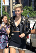 Miley Cyrus - arriving at a Studio (7-16-2013)