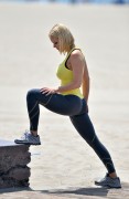 Carrie Keagan - photoshoot at a beach in LA 08/13/13