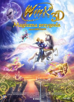 Polski plakat filmu 'Winx Club - Magiczna Przygoda'