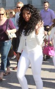 Normani Kordei - Arriving at the White House in Washington, DC 04/06/15