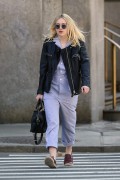 Dakota Fanning - Out and about in NYC 04/16/2015