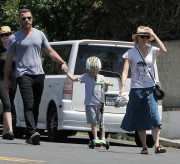 Naomi Watts - Enjoys Lunch At The Farmers Market with family in Brentwood 4/19/2015