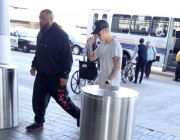 Justin Bieber - LAX airport in LA 04/26/2015