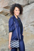 [MQ] Nathalie Emmanuel - Louis Vuitton Cruise 2016 Resort Collection in Palm Springs 05/06/2015