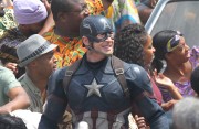Chris Evans - On set of 'Captain America: Civil War' in Atlanta, GA 05/15/2015