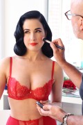  Дита фон Тиз (Dita von Teese) Vintage Lingerie Classic 1950's Photoshoot 2015 (111xHQ) D60649427047360