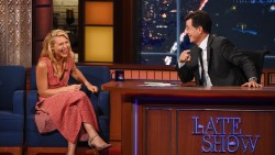 Claire Danes - "Late Show with Stephen Colbert" Still - 10/12/2015