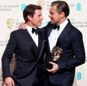 Леонардо ДиКаприо (Leonardo DiCaprio) EE British Academy Film Awards at the Royal Opera House (London, 14.02.2016) (148xHQ) 114f79468913872