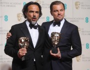Леонардо ДиКаприо (Leonardo DiCaprio) EE British Academy Film Awards at the Royal Opera House (London, 14.02.2016) (148xHQ) F559f4468911490