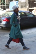 Лупита Нионго (Lupita Nyong'o) Arriving at the Publich Theatre in New York, 21.11.2015 (16xHQ) 5d3ed4470493950