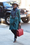 Лупита Нионго (Lupita Nyong'o) Arriving at the Publich Theatre in New York, 21.11.2015 (16xHQ) Ed2cc4470494155